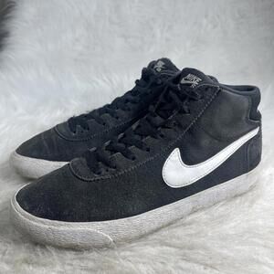 Nike SB Bruin Hi Shoes women black Size 8 DR0126 001